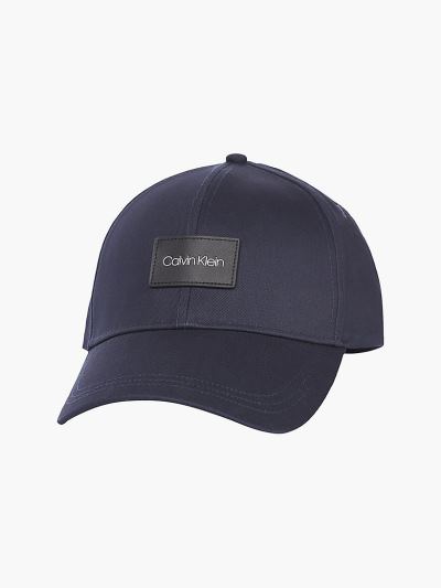 Calvin Klein Táskák & Kiegészítők HU776927 | Calvin Klein Organic Cotton Twill Férfi Sapka Sötétkék